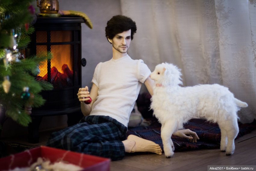 С рождеством — Гибридизация кукол BJD (БЖД): пересадка головы