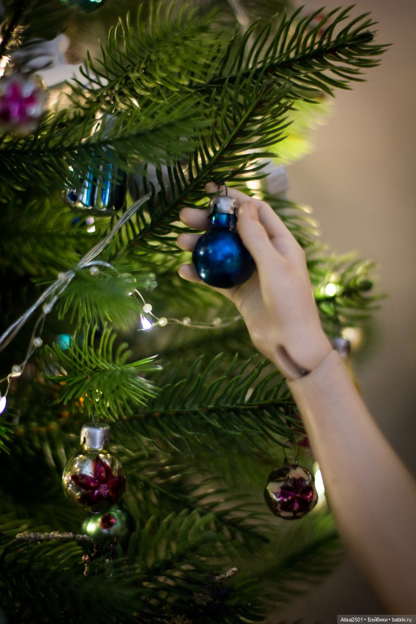 С рождеством — Гибридизация кукол BJD (БЖД): пересадка головы (фото 8)