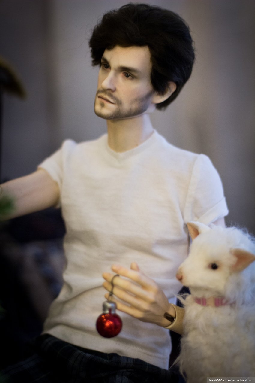 С рождеством — Гибридизация кукол BJD (БЖД): пересадка головы