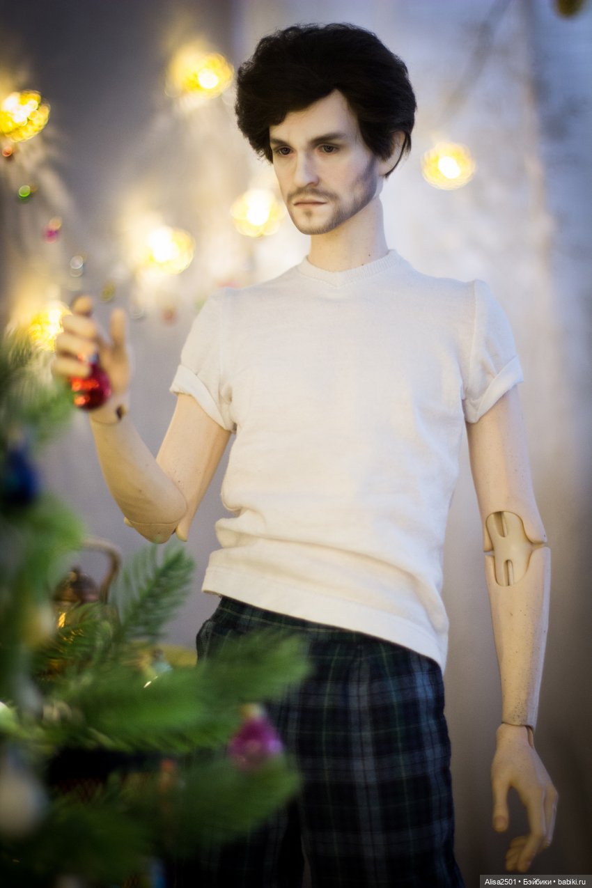 С рождеством — Гибридизация кукол BJD (БЖД): пересадка головы