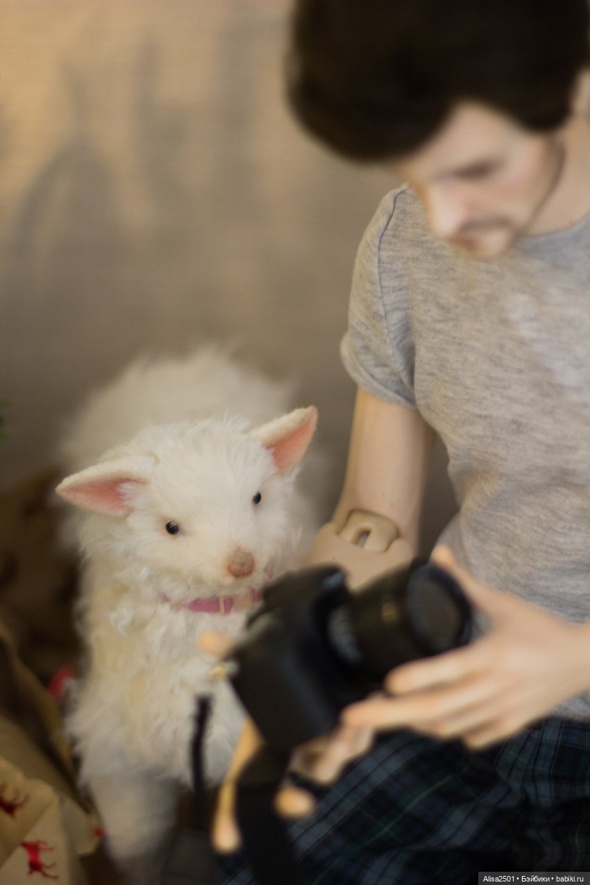 Кукольная магия в действии. Миша