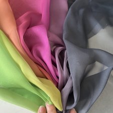 Шифон цветовой градиент