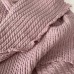 Трикотажное полотно с косами