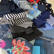 Большой лот тканей