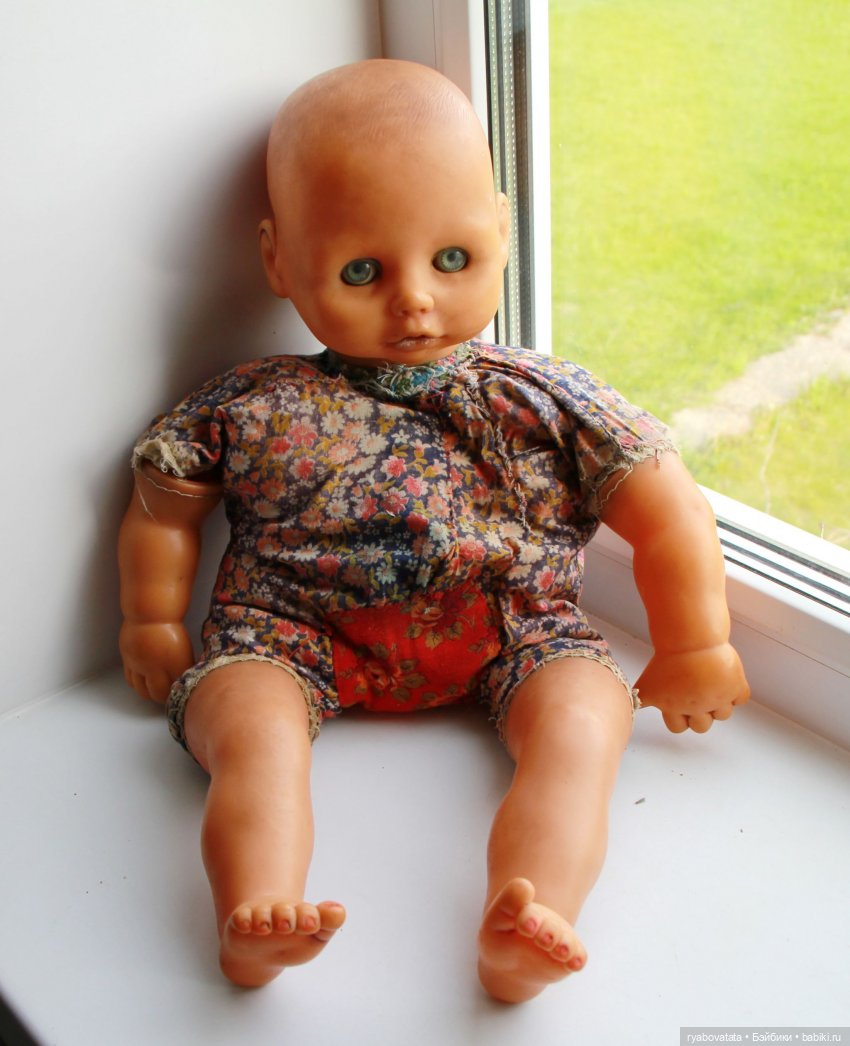 У меня родился мальчик — Ремонт кукол СССР и ГДР (немок): чернота