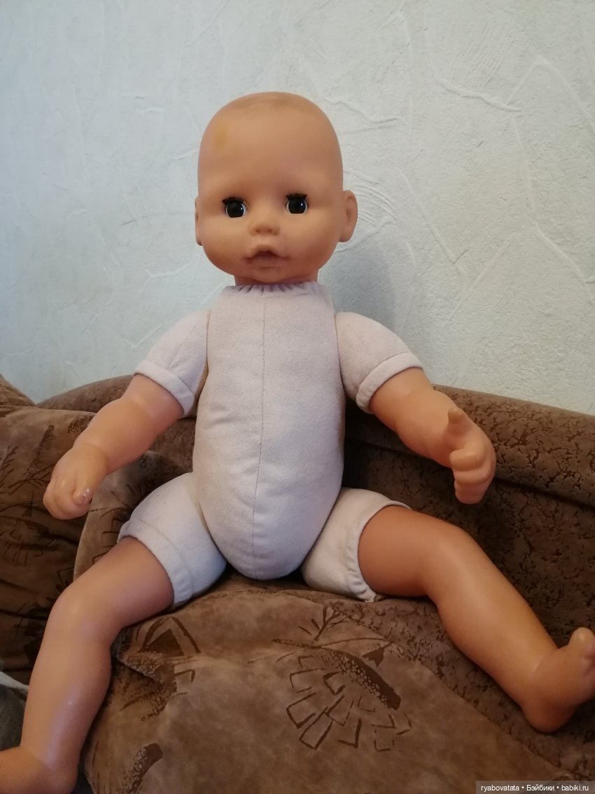 У меня родился мальчик — Ремонт кукол СССР и ГДР (немок): чернота (фото 3)