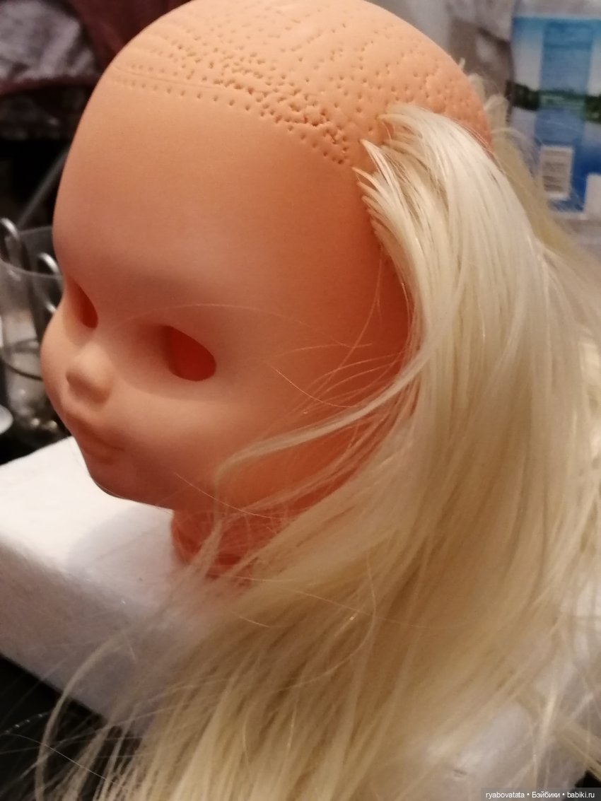 Новая жизнь старой куклы — Ремонт кукол СССР и ГДР (немок): чернота (фото 3)