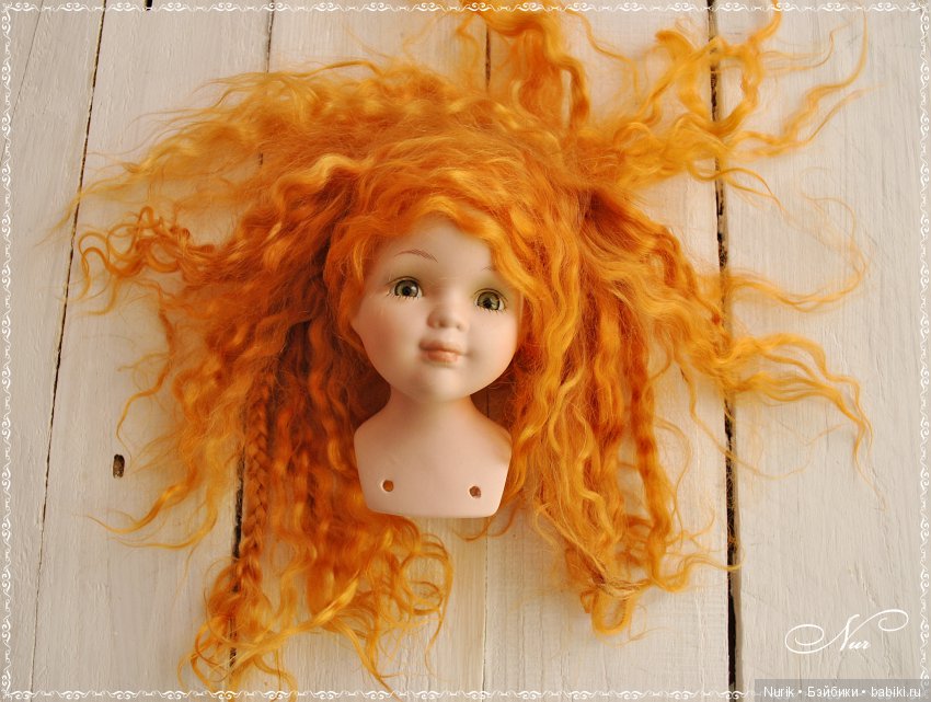 Рыжее счастье — Реставрация и преображение кукол: ремонт (фото 6)