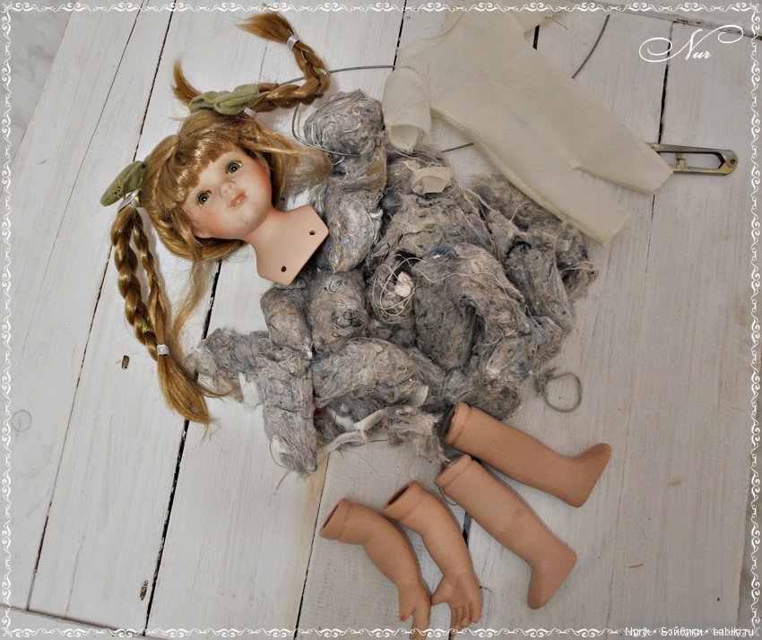 Рыжее счастье — Реставрация и преображение кукол: ремонт (фото 3)