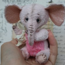 слоник "Клубничное мороженое"