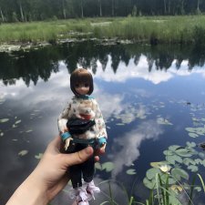 Azone Майа в лесу на озере Раменном