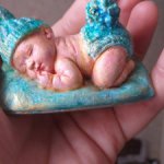 Гипсовые фигурки с авторской росписью