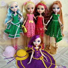 Мои вязалочки для Эверяшек. часть 1.