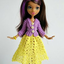 Мои вязалочки для кукол Монстер Хай