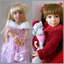 Kidz'n'Cats.  Лена и Принцесса в розовом