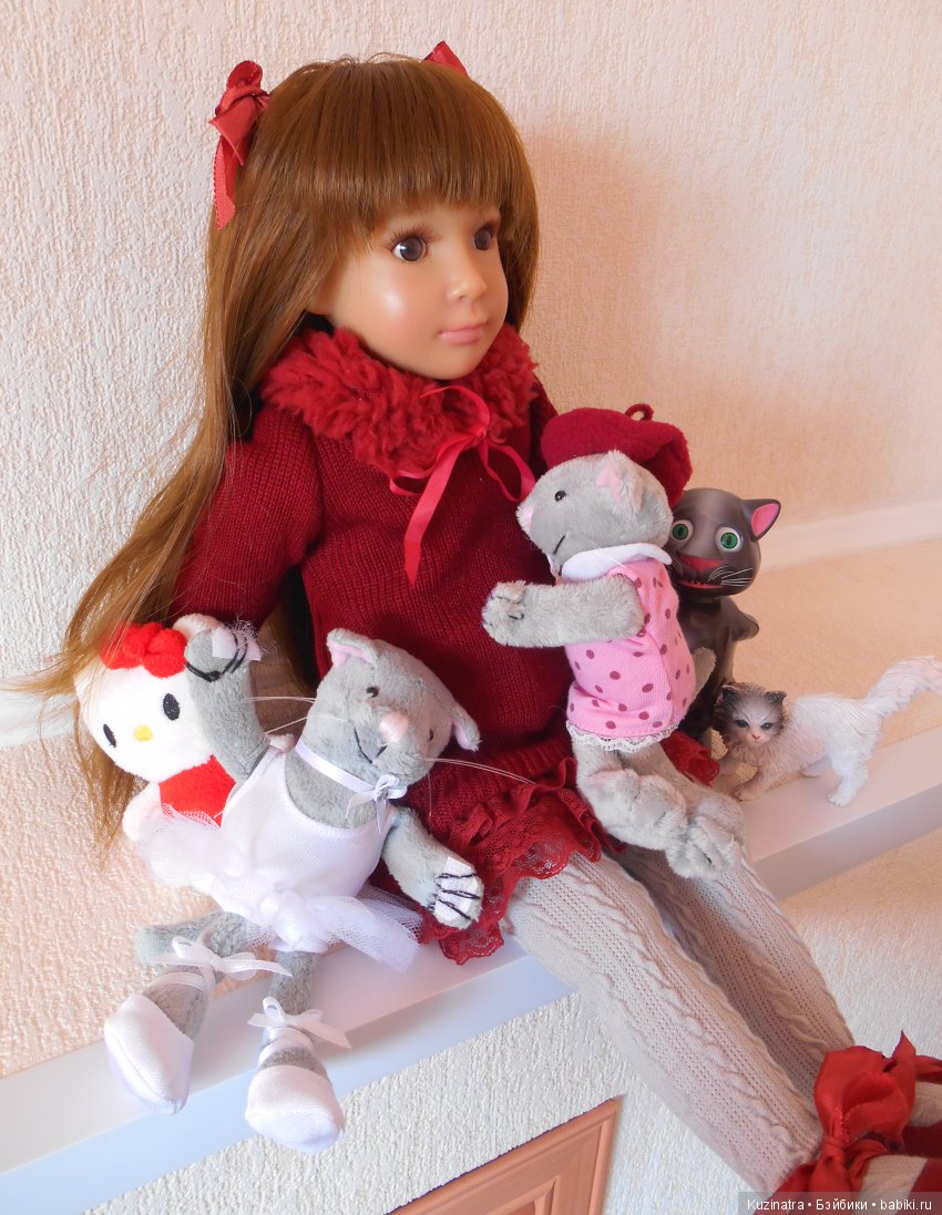 Kidz'n'Cats. Котоатака — Куклы Kidz'n'Cats (Соня Хартман): шарнирные 46 см (фото 7)