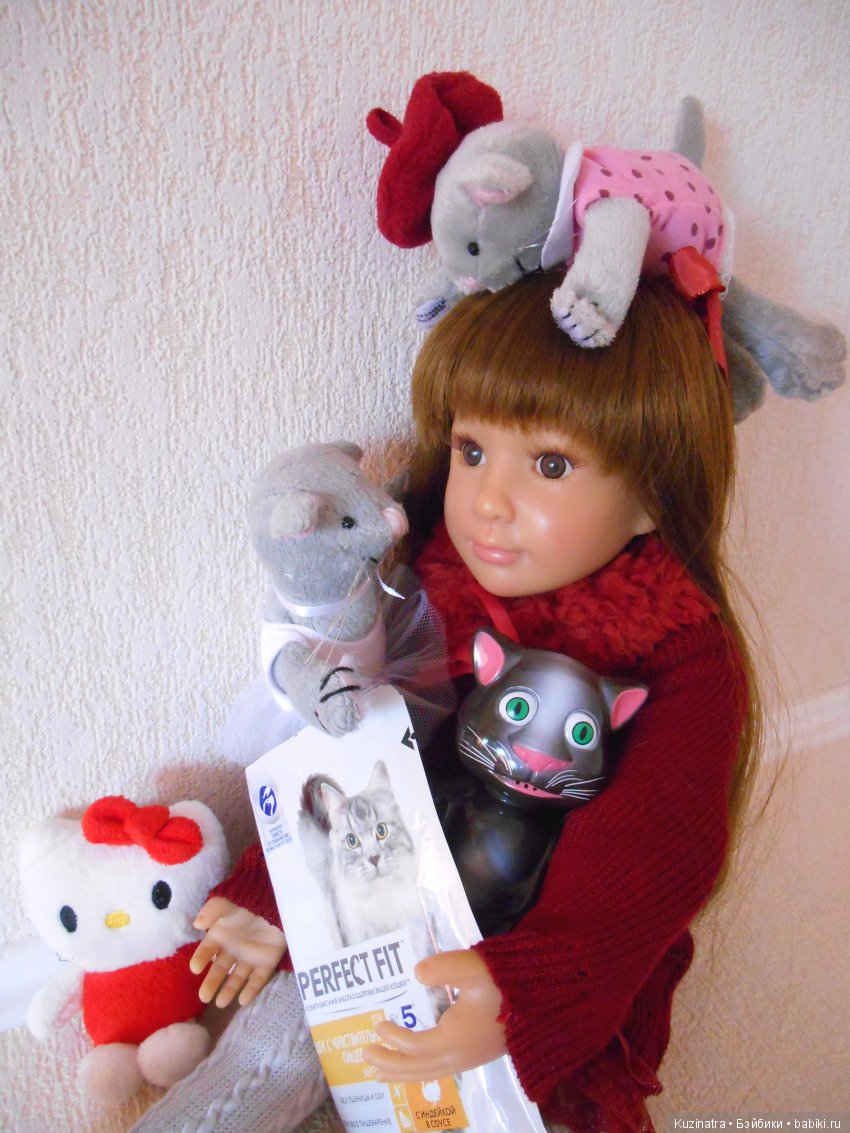 Kidz'n'Cats. Котоатака — Куклы Kidz'n'Cats (Соня Хартман): шарнирные 46 см (фото 5)