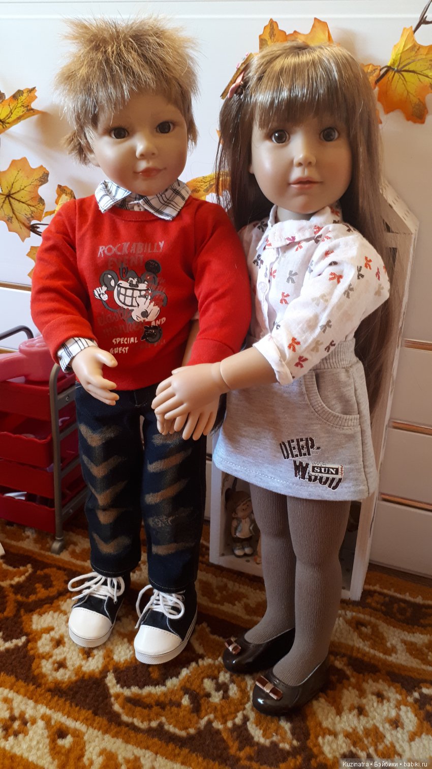 Комната Паулетты — Куклы Kidz'n'Cats (Соня Хартман): шарнирные 46 см