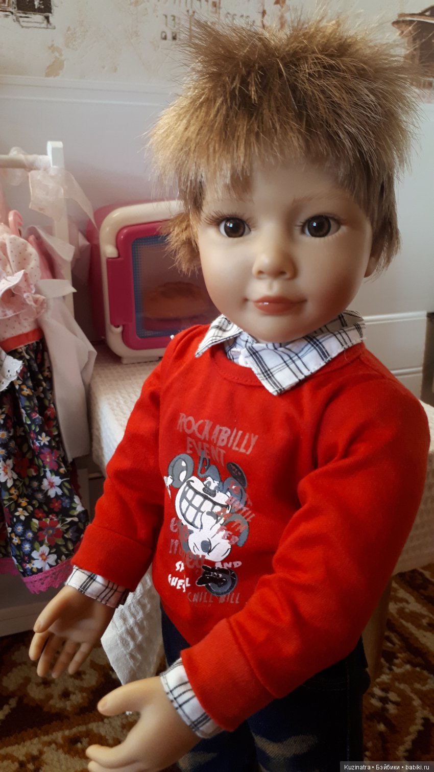 Комната Паулетты — Куклы Kidz'n'Cats (Соня Хартман): шарнирные 46 см