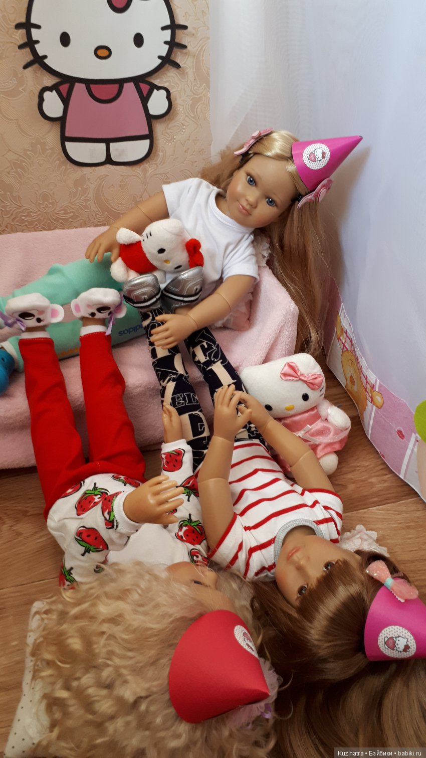 Пижамная вечеринка в стиле Hello Kitty