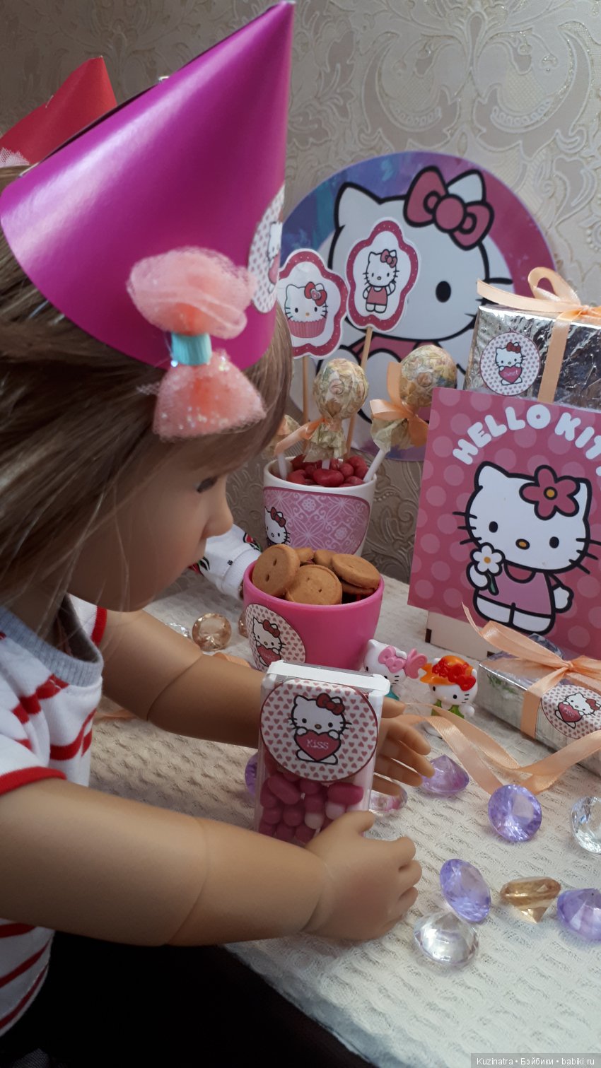 Пижамная вечеринка в стиле Hello Kitty