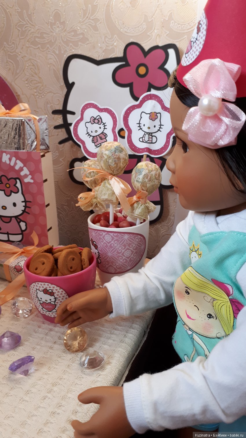 Пижамная вечеринка в стиле Hello Kitty