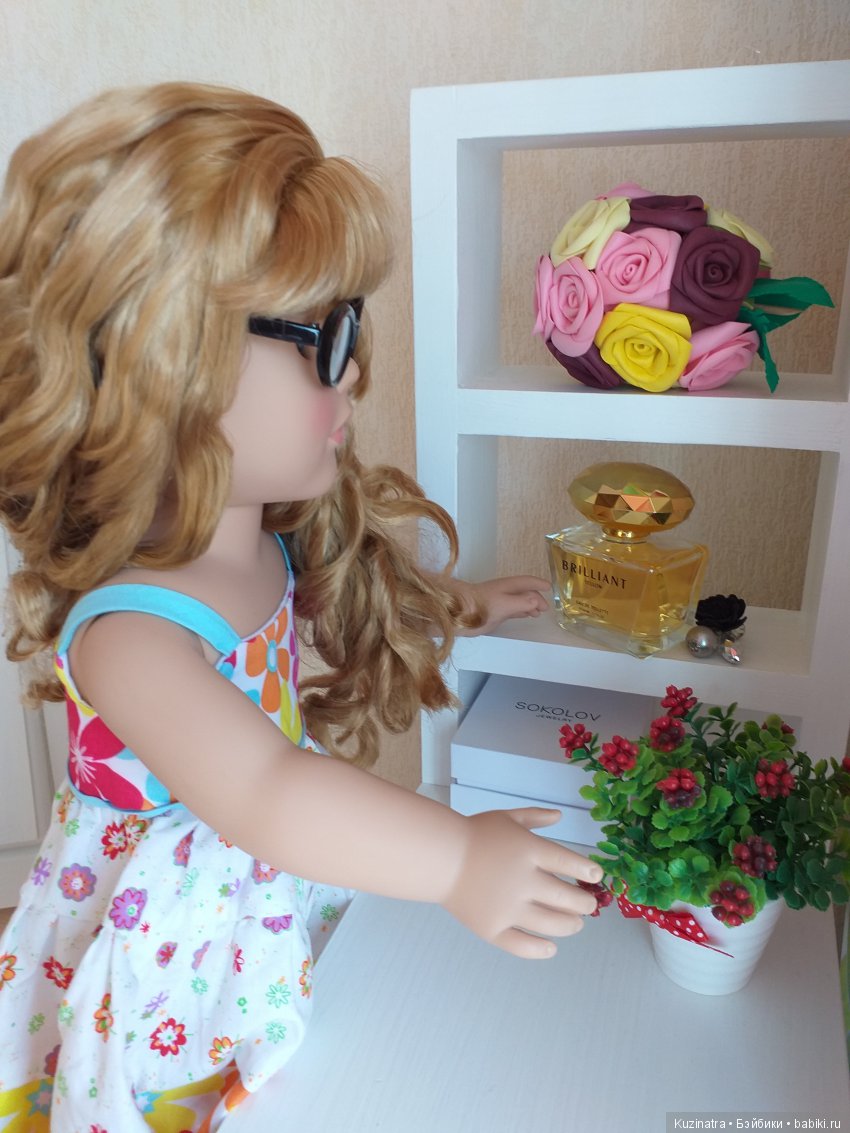 Девочка-кудряшка от Madam Alexander