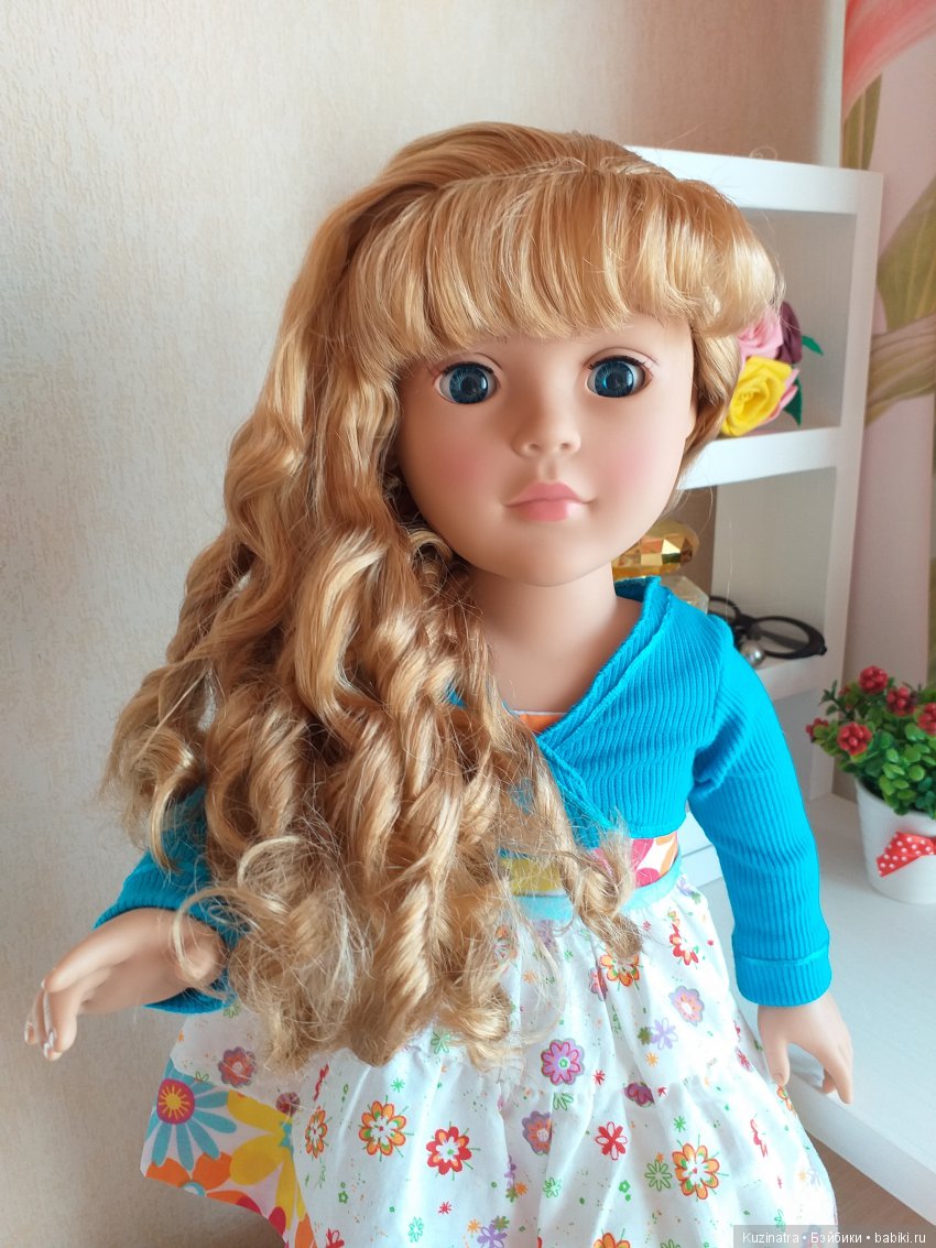 Девочка-кудряшка от Madam Alexander