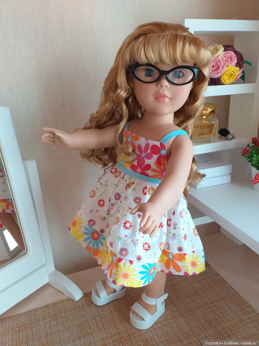 Девочка-кудряшка от Madam Alexander