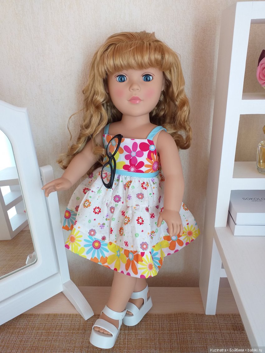 Девочка-кудряшка от Madam Alexander