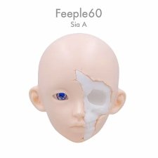 Ивентная голова FairyLand FeePle60 Sia A (Skeleton head) в нормале