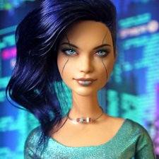 Хотите заглянуть в будущее - Барби ООАК