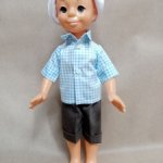 Комплект одежды для советской куклы