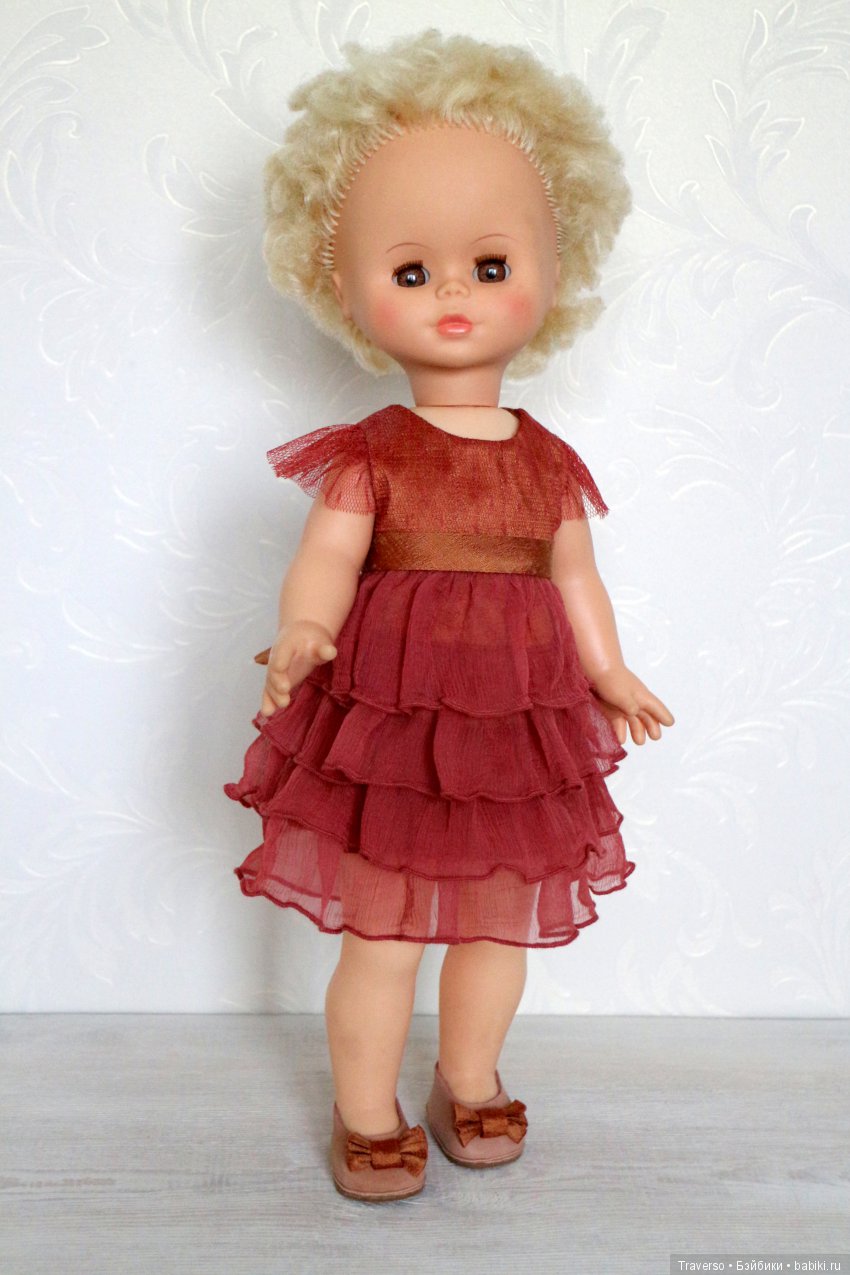 Познакомьтесь с Кьярой — Советские винтажные куклы (СССР): Ленигрушка (фото 7)