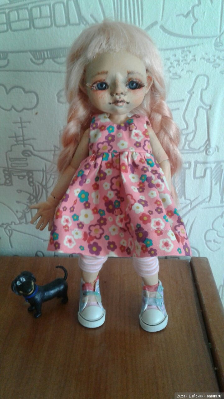 Солнечная Жанна — Лепка авторских кукол: полимерная глина (фото 6)