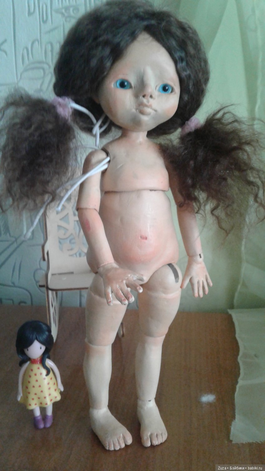 Солнечная Жанна — Лепка авторских кукол: полимерная глина (фото 4)