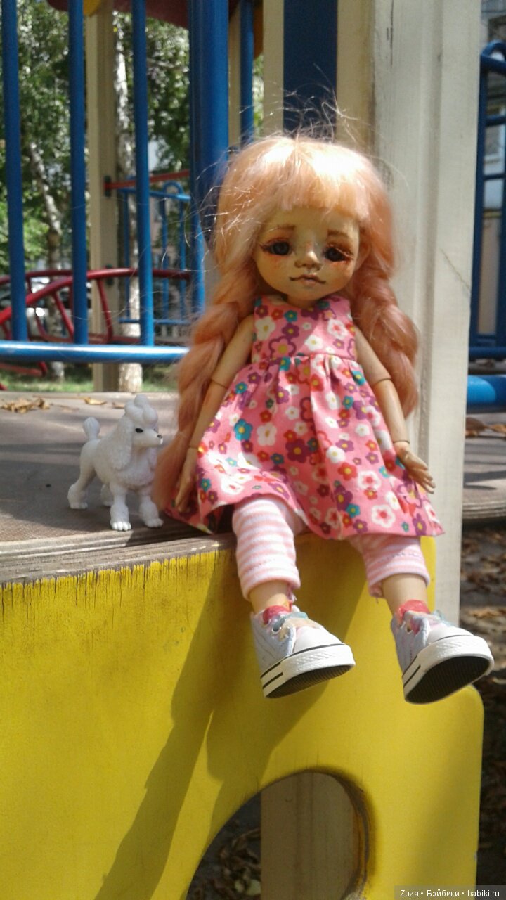 Солнечная Жанна — Лепка авторских кукол: полимерная глина (фото 9)