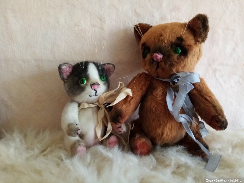 Моя котобанда — Авторские мишки Тедди и друзья: фото