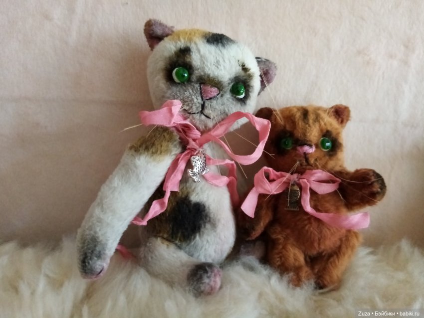 Моя котобанда — Авторские мишки Тедди и друзья: фото (фото 10)