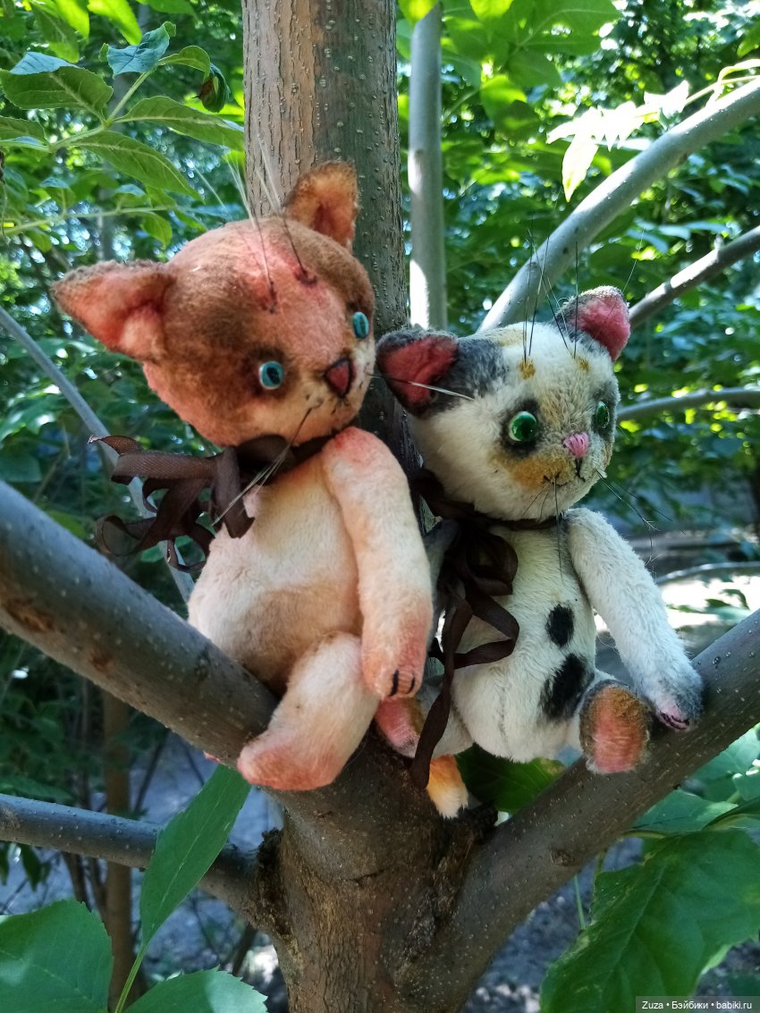 Усатая компания — Авторские мишки Тедди и друзья: фото (фото 8)