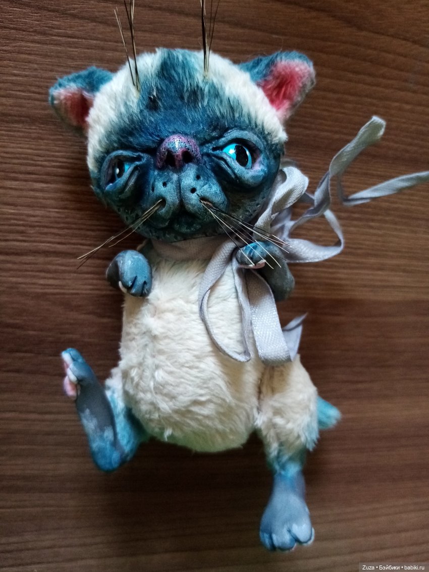 Усатая компания — Авторские мишки Тедди и друзья: фото (фото 10)