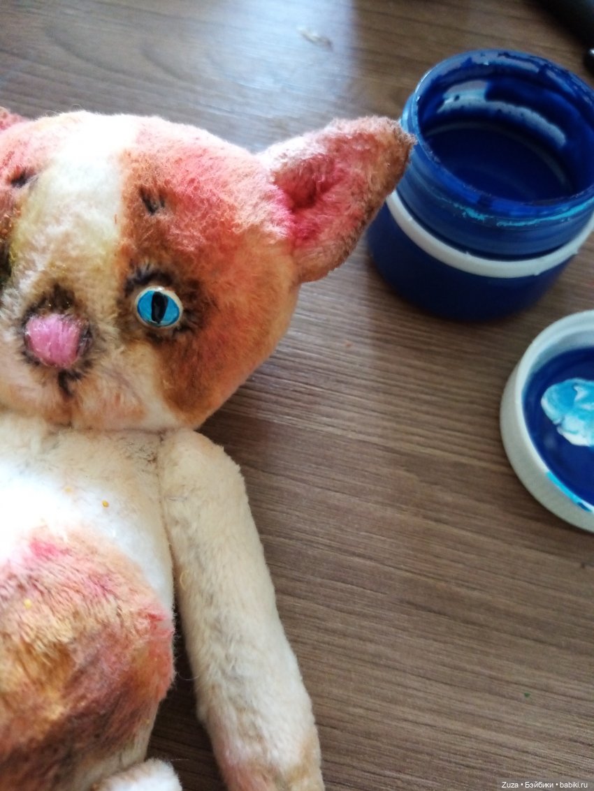 Усатая компания — Авторские мишки Тедди и друзья: фото (фото 3)