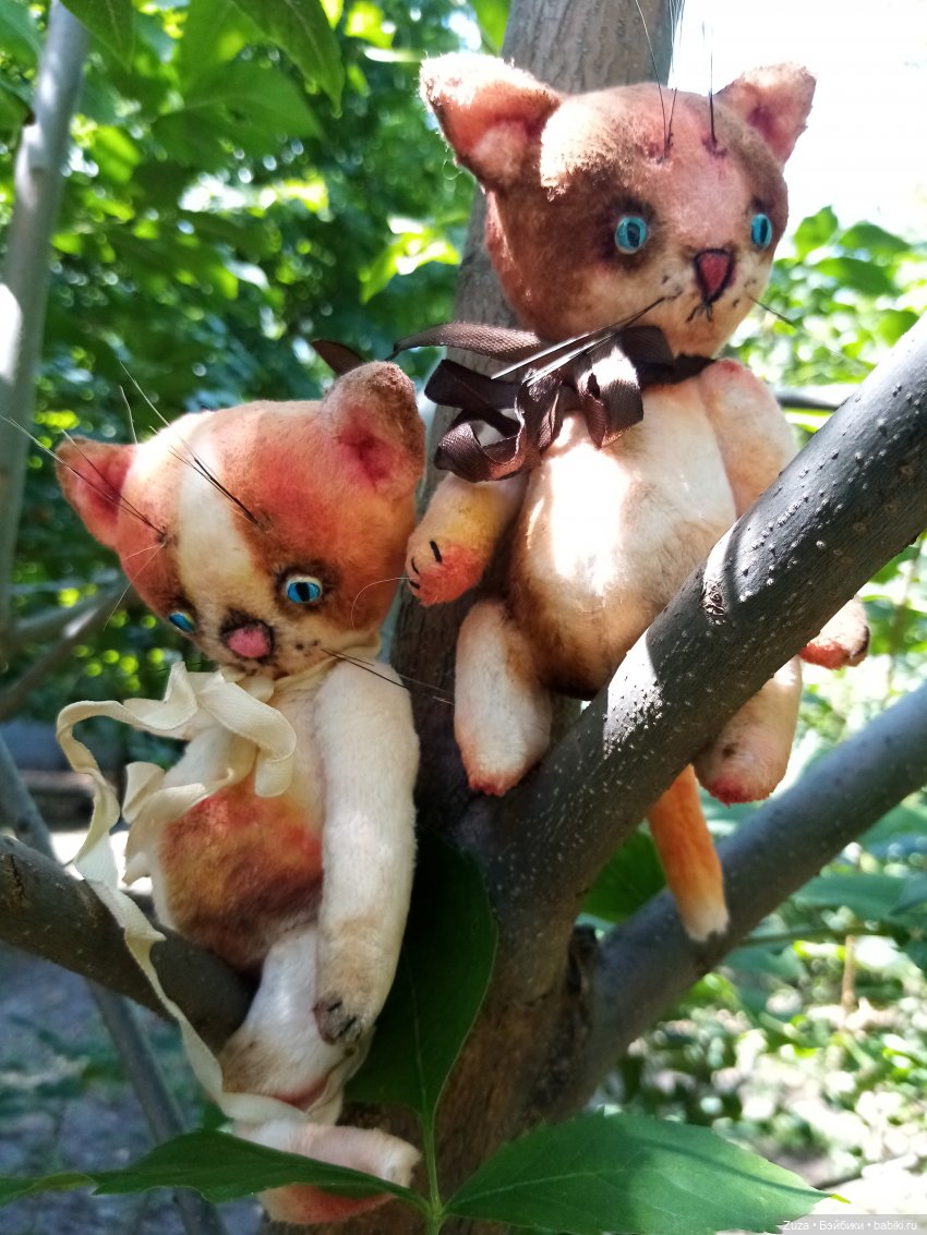 Усатая компания — Авторские мишки Тедди и друзья: фото (фото 9)