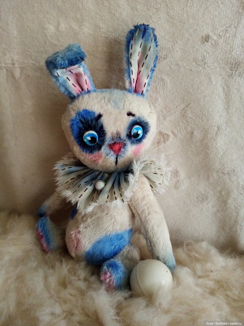 Радужные зайцы — Авторские мишки Тедди и друзья: фото (фото 2)