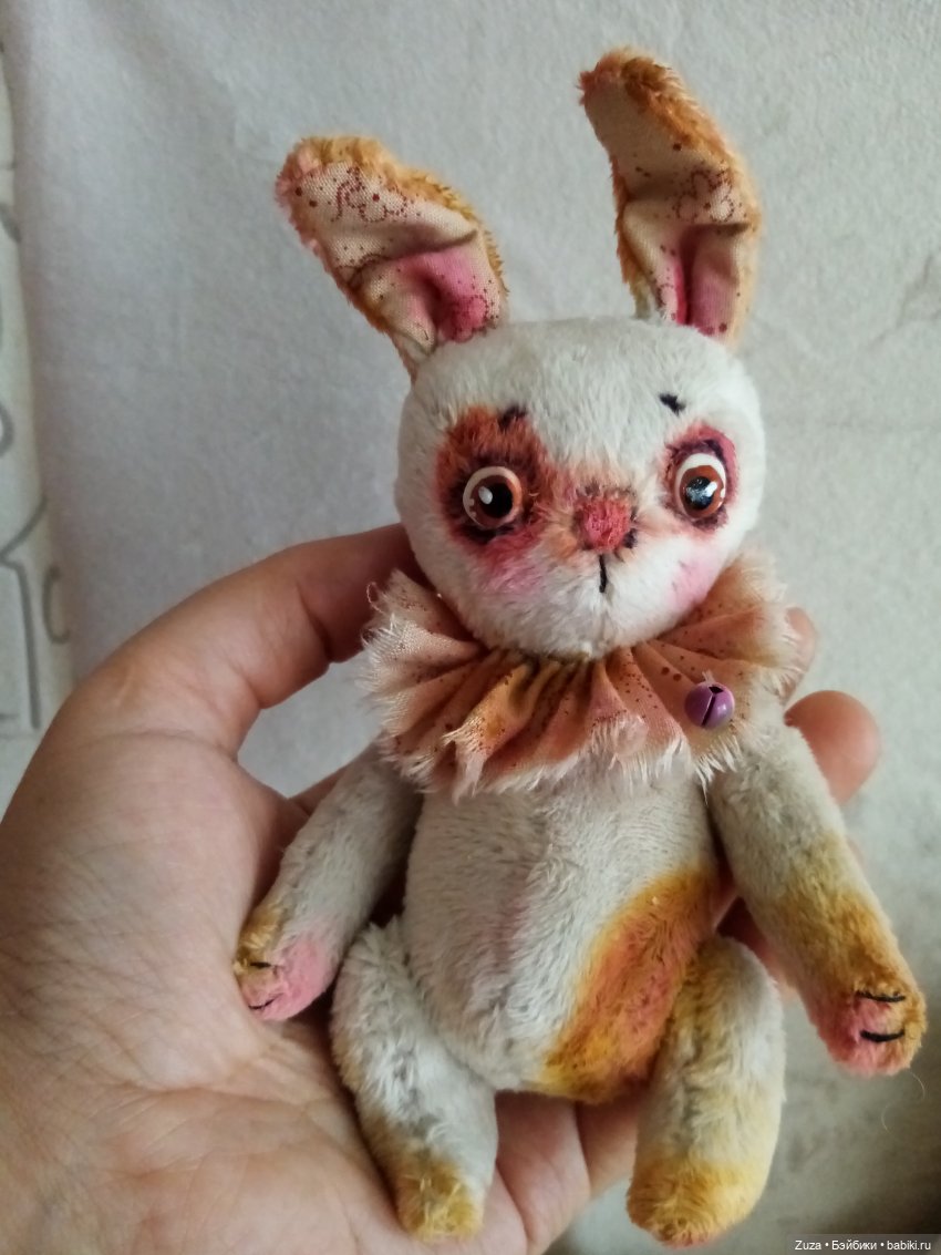 Радужные зайцы — Авторские мишки Тедди и друзья: фото (фото 4)