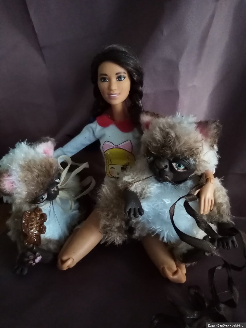 Ах эти синеглазые кошки | Бэйбики Ах эти синеглазые кошки — Авторские мишки Тедди и друзья: фото (фото 3)