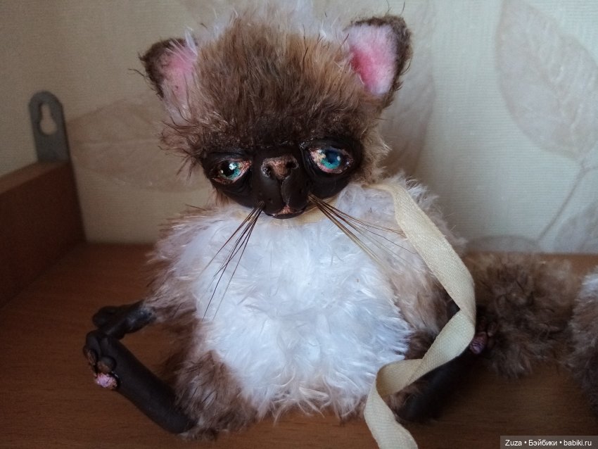 Ах эти синеглазые кошки | Бэйбики Ах эти синеглазые кошки — Авторские мишки Тедди и друзья: фото (фото 4)