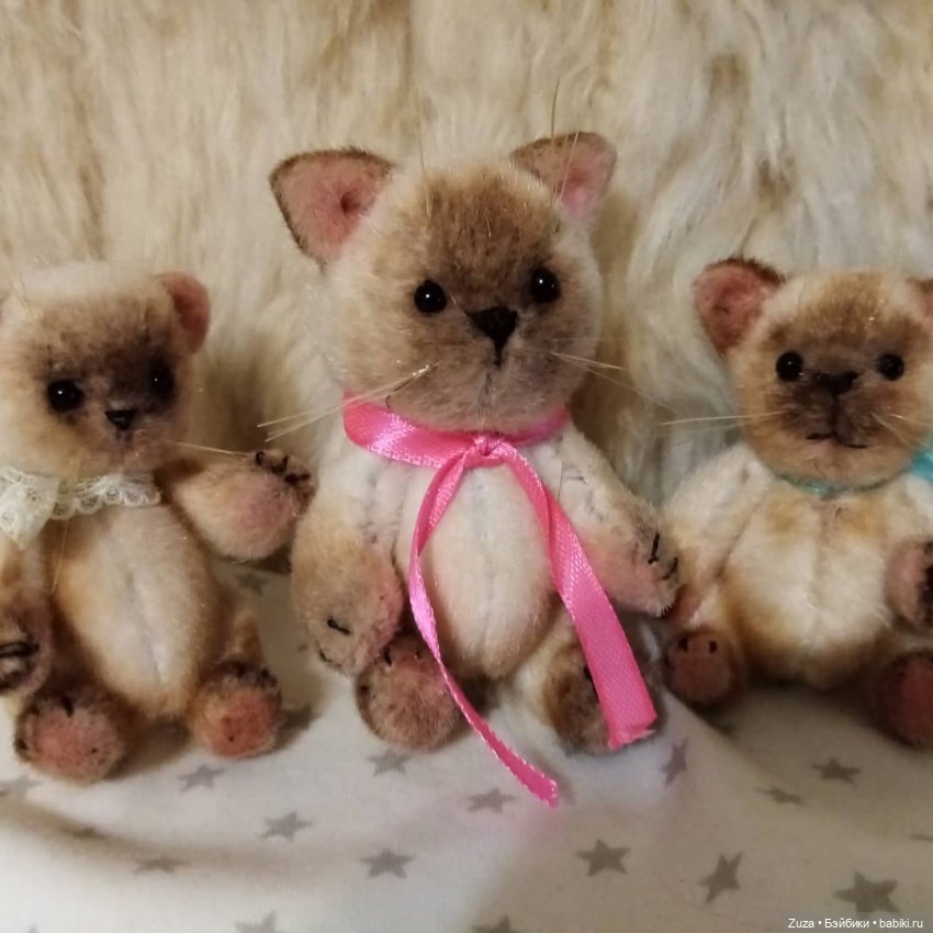 Ах эти синеглазые кошки | Бэйбики Ах эти синеглазые кошки — Авторские мишки Тедди и друзья: фото (фото 9)