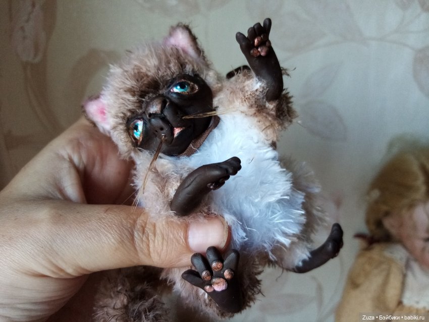 Ах эти синеглазые кошки | Бэйбики Ах эти синеглазые кошки — Авторские мишки Тедди и друзья: фото (фото 5)