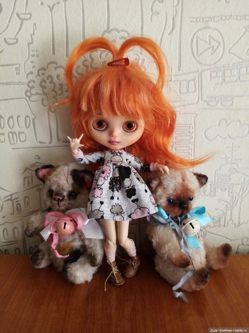 Алиса и её кошки — Авторские мишки Тедди и друзья: фото (фото 9)